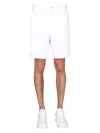Alexander Mcqueen Tailored Bermudas In White