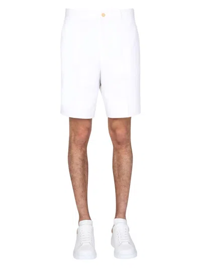ALEXANDER MCQUEEN MEN'S TAILORED BERMUDAS SHORTS