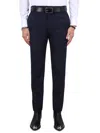 Alexander Mcqueen Tailoring Cigarette Pants In Blue