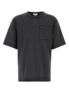 Alexander Mcqueen Alexander Mc Queen Faded Black Skull T Shirt In Multicolor
