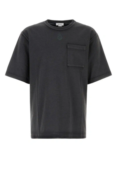ALEXANDER MCQUEEN ALEXANDER MCQUEEN MEN TWO-TONE COTTON T-SHIRT
