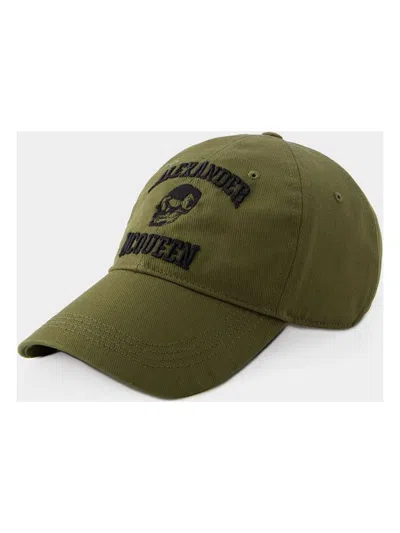 ALEXANDER MCQUEEN MEN'S VARSITY SKULL CAP