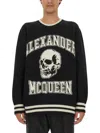 Alexander Mcqueen Alexander Mc Queen Skull Sweater In Black