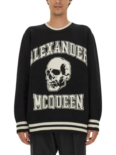 ALEXANDER MCQUEEN ALEXANDER MCQUEEN MEN VARSITY SWEATER