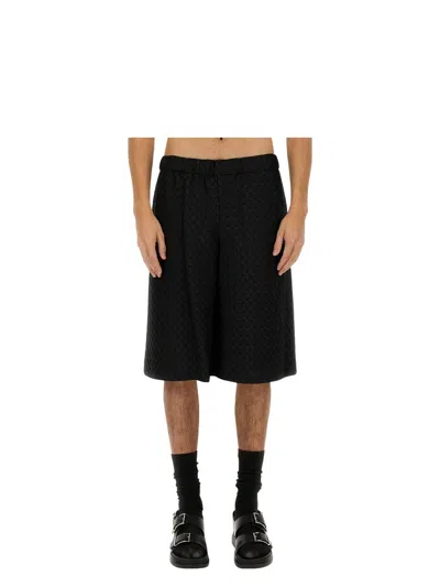 ALEXANDER MCQUEEN MEN'S VISCOSE BLEND SHORTS