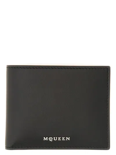 ALEXANDER MCQUEEN MEN'S WALLET WITH LOGO