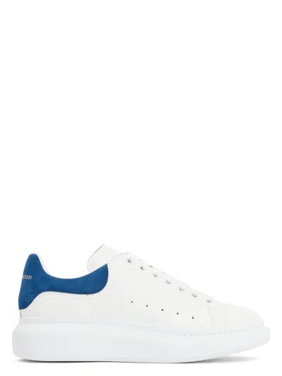 ALEXANDER MCQUEEN MEN'S WHITE/BLUE OVERSIZE SNEAKERS | SIZE 46 | 553680WIEF1