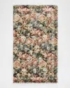 Alexander Mcqueen Men's Wool And Silk Floral Skull Scarf In Multi