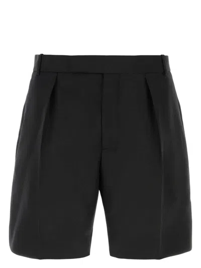 ALEXANDER MCQUEEN MEN'S WOOL BLEND BERMUDA SHORTS
