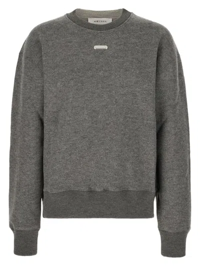 ALEXANDER MCQUEEN MEN'S WOOL BLEND COZY SWEATER