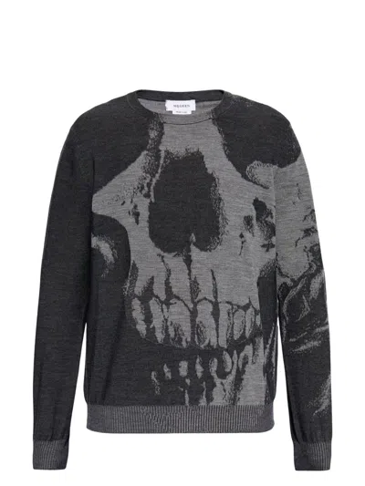 ALEXANDER MCQUEEN MEN'S WOOL CLOTHING SWEATERS
