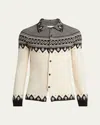 Alexander Mcqueen Wool Cardigan In Multi