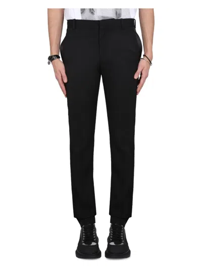 ALEXANDER MCQUEEN MEN'S WOOL SUIT PANTS