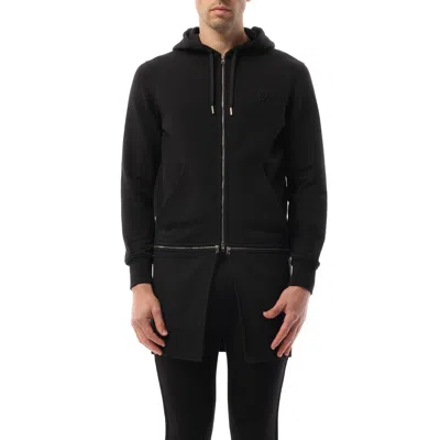 Alexander Mcqueen Men's Zip Hoodie Black