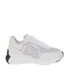 Alexander Mcqueen Mesh-panel Chunky-sole Sneakers In White