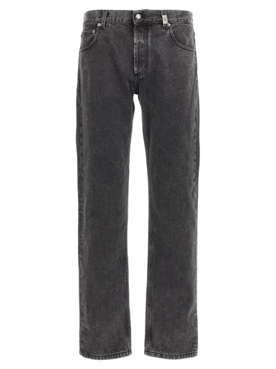 ALEXANDER MCQUEEN LOGO TAG JEANS