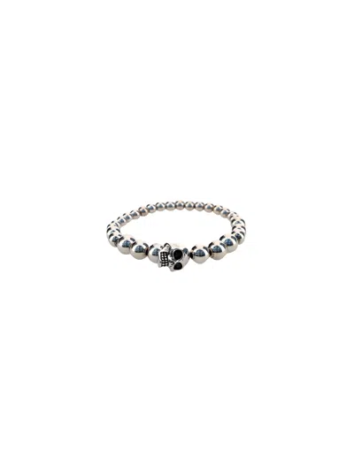 Alexander Mcqueen Bracelet In Mcq0911sil. V.b. Antil