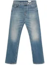 Alexander Mcqueen Straight-leg Denim Jeans In Blue