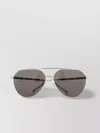 Alexander Mcqueen Metal Sunglasses With Adjustable Nose Pads