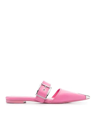 ALEXANDER MCQUEEN CHINELAS - ROSADO