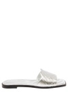 Alexander Mcqueen Sandali Seal In Silver