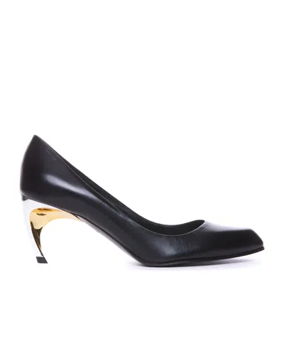 ALEXANDER MCQUEEN ALEXANDER MCQUEEN POINTED-TOE SLIP-ON PUMPS