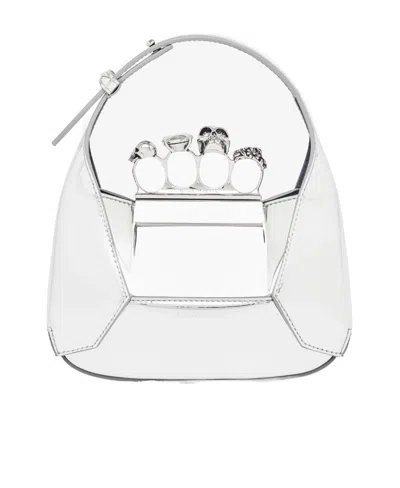 ALEXANDER MCQUEEN ALEXANDER MCQUEEN THE JEWELLED HOBO MINI BAG