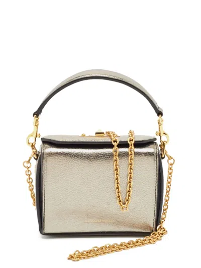 Pre-owned Alexander Mcqueen Metallic Leather Handbag