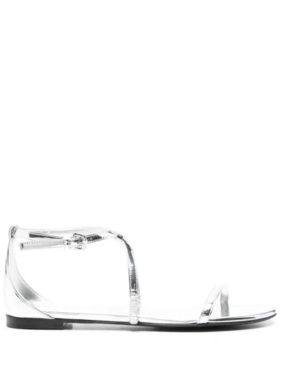 Alexander Mcqueen Alexander Mc Queen Strappy Sandal In White