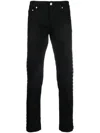 Alexander Mcqueen Mid-rise Skinny Jeans In Black