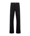 Alexander Mcqueen Mid-rise Straight Jeans In Black