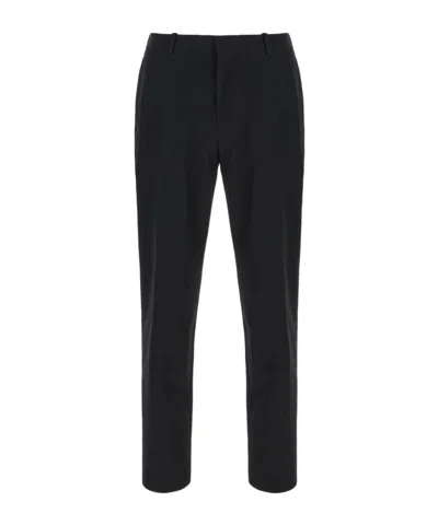 Alexander Mcqueen Mid-rise Tailored Trousers In Black