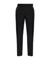 Alexander Mcqueen Alexander Mc Queen Organic Cotton Trousers In Black