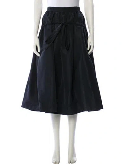 Pre-owned Alexander Mcqueen Midi Length Skirt In Black