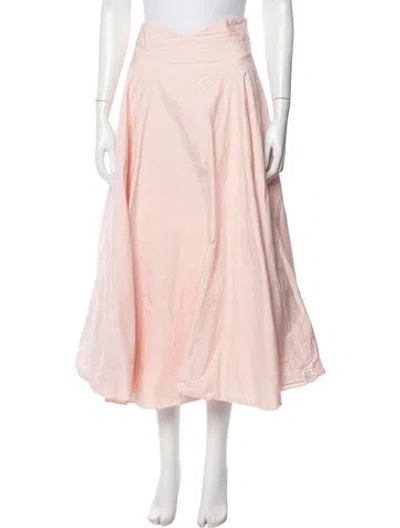 Pre-owned Alexander Mcqueen Midi Length Skirt In Pink