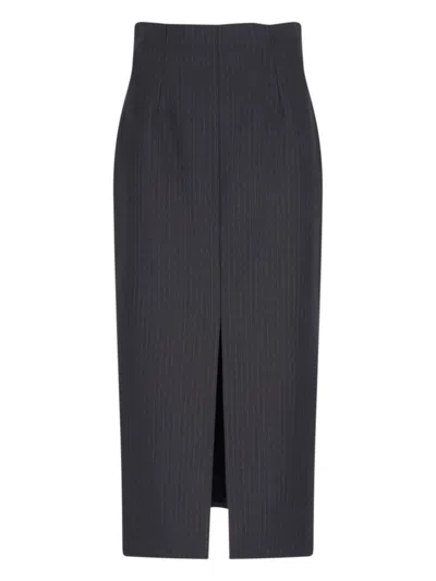 ALEXANDER MCQUEEN MIDI SHEATH SKIRT