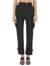 Alexander Mcqueen Women's Military Pants In Black