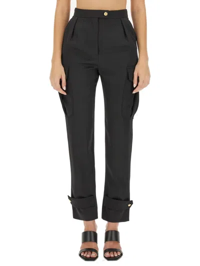 Alexander Mcqueen Military Pants In Black