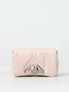 Alexander Mcqueen The Seal Mini Leather Crossbody Bag In Beige