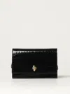 Alexander Mcqueen Mini Mock-croc Crossbody Bag With Small Skull In 黑色