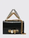 Alexander Mcqueen Mini Bag Mcqueen Woman Color Black In Black