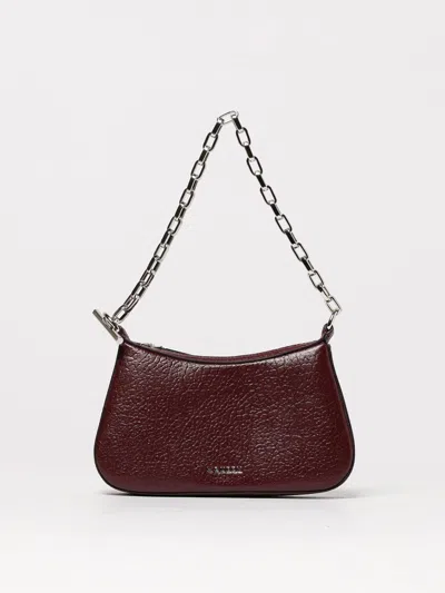 Alexander Mcqueen Mini Bag Mcqueen Woman Color Red In Burgundy
