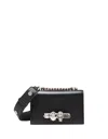Alexander Mcqueen Alexander Mc Queen "the Biker Mini Jewelled" Crossbody Bag In Black