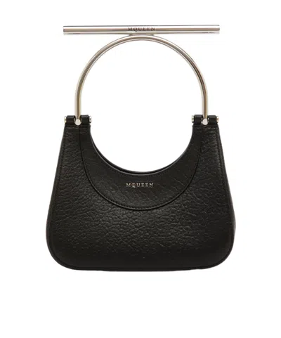 Alexander Mcqueen Mcqueen T-bar Crossbar Leather Handbag In Multi