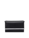 Alexander Mcqueen Mini Cross-bar Cross Body Bag In Black