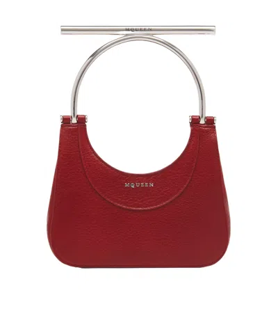 ALEXANDER MCQUEEN ALEXANDER MCQUEEN MINI CROSS-BAR TOTE BAG