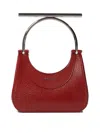 Alexander Mcqueen Mcqueen Mini T-bar Crossbar Leather Handbag In Red