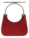 Alexander Mcqueen Mcqueen Mini T-bar Crossbar Leather Handbag In Red