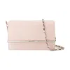 Alexander Mcqueen Mini Cross Bar Purse In Pink