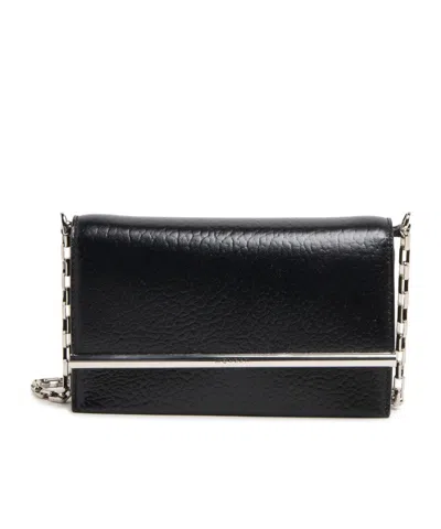 Alexander Mcqueen Mini Cross-bar Cross Body Bag In Black